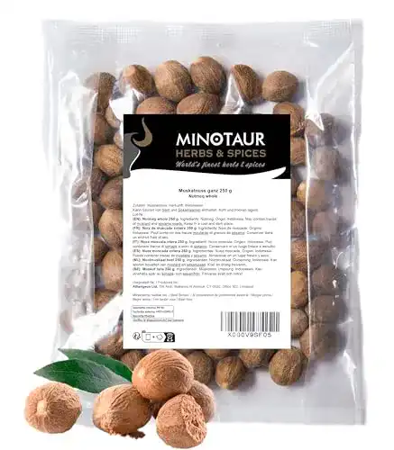 Muskatnuss MINOTAUR Spices | ganz | 2 x 250g (0,5 Kg)