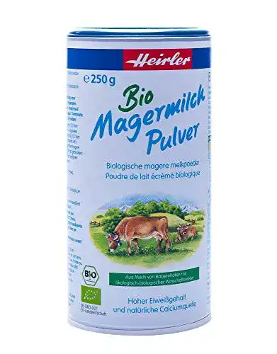 Milchpulver Heirler Mager, bio (2 x 250 gr)