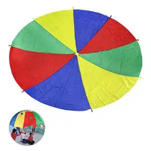 Schwungtuch Ballery , 2M Bunt Fallschirm Fallschirm Spielzeug