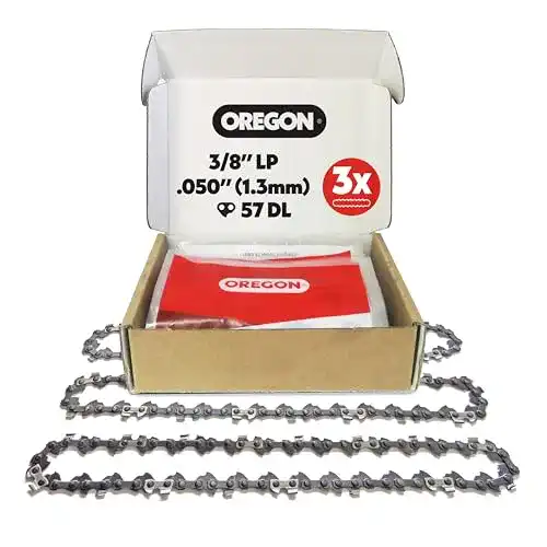 Sägekette Oregon 3x , 3/8″ Teilung, 1,3 mm Treibgliedstärke (.050″)