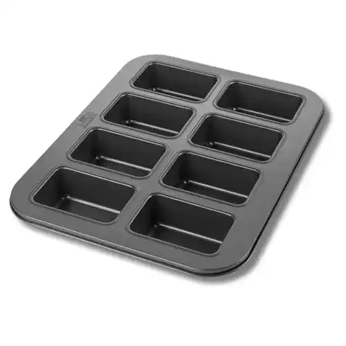 Brötchen-Backform MINI-KASTENFORM für 8 kleine Gebäckstücke