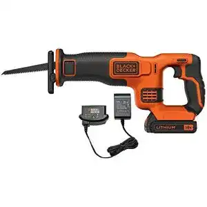 Akku-Säbelsäge Black+Decker 18V, 22 mm Hublänge, Akku, BDCR18