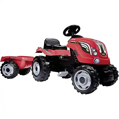 Die beste Trettraktor mit Anhänger Smoby 7600710108 - Traktor Farmer 2026 Test Bestseller Trettraktor mit Anhänger Smoby 7600710108 – Traktor Farmer