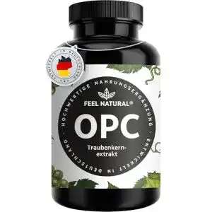 OPC Feel Natural Traubenkernextrakt, 240 Kapseln