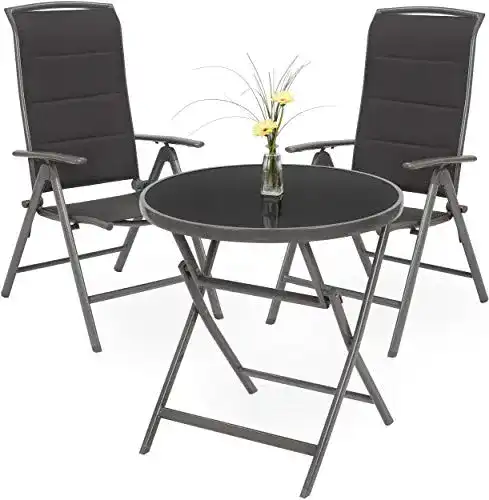 Die beste Gartentisch mit Stühlen Brubaker Garten Sitzgruppe Milano 2026 Test Bestseller Gartentisch mit Stühlen Brubaker Garten Sitzgruppe Milano