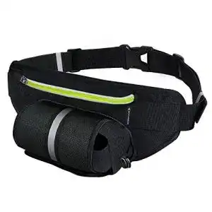 Laufgürtel mit Trinkflasche MYCARBON Bauchtasche Wasserdicht