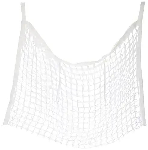Heunetz Kerbl 321999 , 90 x 60 cm, weiß, Maschenweite, 3 x 3 cm