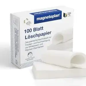 Löschpapier magnetoplan 12296 ferroscript-, 100 Stück