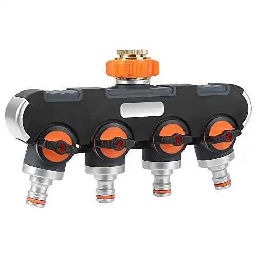 4-Wege-Verteiler KWODE 3/4 Zoll und 1/2 Zoll Wasser Verteiler