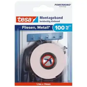 Tesa Powerbond tesa Montageband für Fliesen & Metall