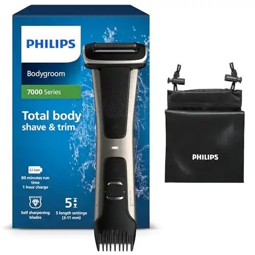 Die beste Philips-Bartschneider Philips BG7025/15 Bodygroom Series 7000 2026 Test Bestseller Philips-Bartschneider Philips BG7025/15 Bodygroom Series 7000