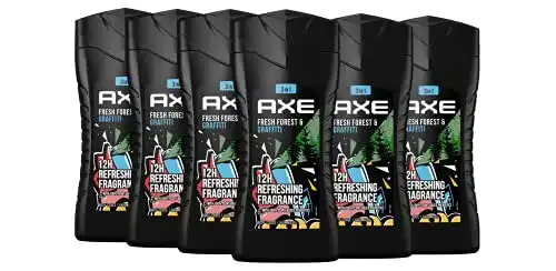Axe-Duschgel Axe Fresh Forest & Graffiti 3in1 Duschgel Herren 6er