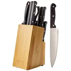 Messerset Amazon Basics Messerblock, 14-teiliges Set