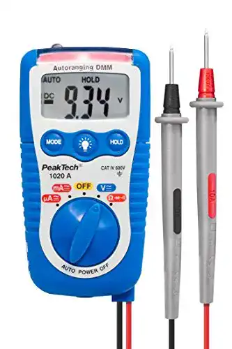 Peaktech-Multimeter PeakTech 1020 A inkl. LED-Lampe