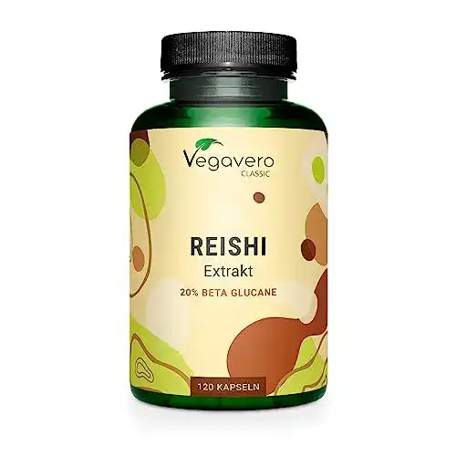 Reishi-Kapsel Vegavero REISHI EXTRAKT KAPSELN ® 120 Kapseln