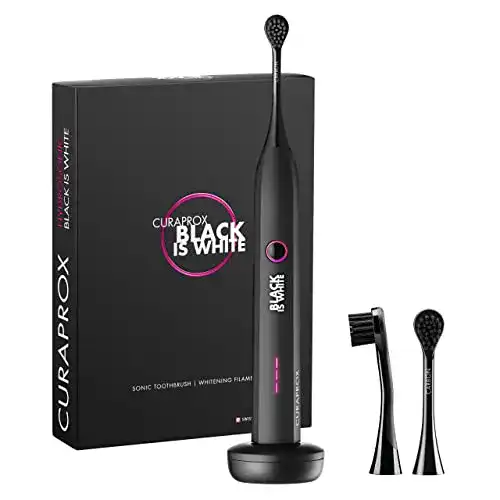 Curaprox-Zahnbürste Curaprox Schallzahnbürste Black is white