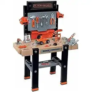 Kinder-Werkbank Smoby 360702 – Black+Decker Super Werkbank