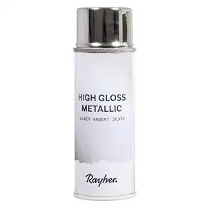 Chrom-Spray Rayher 34424606 High gloss Metallic Spray, silber, Dose