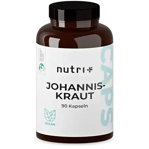 Johanniskraut Nutri + Extrakt Kapseln 4000mg mit Hypericin