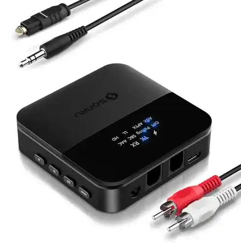 TV-Bluetooth-Transmitter SONRU Bluetooth Audio Adapter
