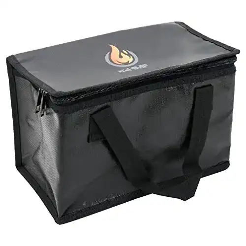 Lipo-Tasche HMF 44160 Feuerfeste Tasche mit Reißverschluss