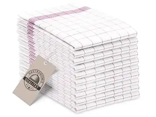 Spültuch ZOLLNER 10er Set Geschirrtücher, 100% Baumwolle