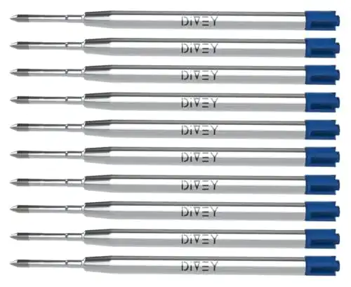 Kugelschreibermine DIVEY für das G2-Format 10er Pack, blau
