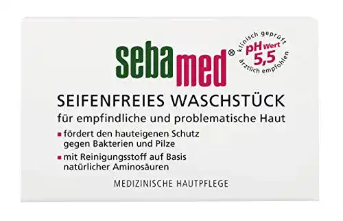 Arztseife SEBAMED Seifenfreies Waschstück 150 gr, Vitamin E