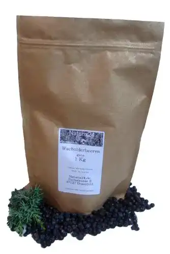 Wacholderbeeren Naturix24, 1.Wahl ganz, 1 Kg Beutel