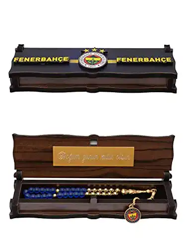 Tesbih Gök-Türk Handgemachte Schatulle Box mit Ihrer Gravur