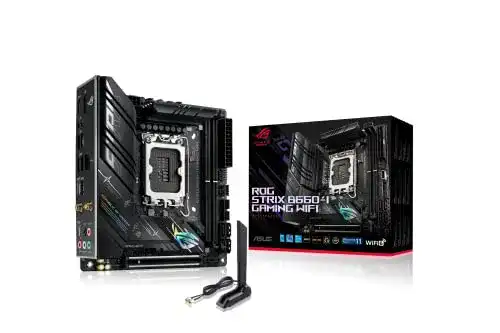 LGA 1700 Mainboard ASUS ROG STRIX B660-I GAMING WIFI Mainboard Sockel