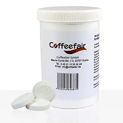 Reinigungstabletten Kaffeevollautomat Coffeefair 100 x 1,6g