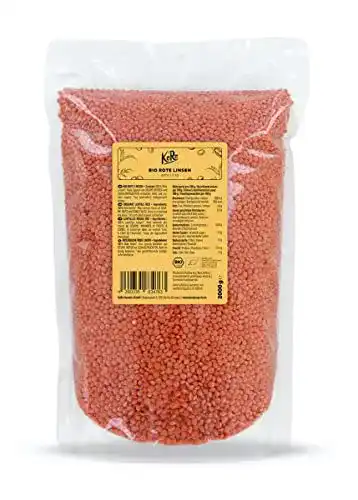 Rote Linsen KoRo – Bio 2 kg – Pflanzliche Proteinquelle