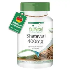 Shatavari fairvital Kapseln HOCHDOSIERT 400mg pro Kapsel