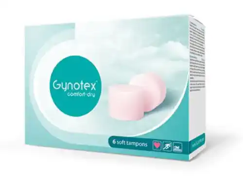 Soft-Tampons Gynotex Tampons Comfort Dry – 6 Stück