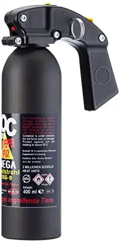 Pfefferspray BlackDefender OC 5000 Mega Weitstrahl (Jet)