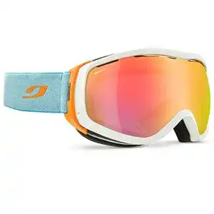 Julbo-Skibrille Julbo Damen Skibrille, Blanc/Orange/Turquoise, L