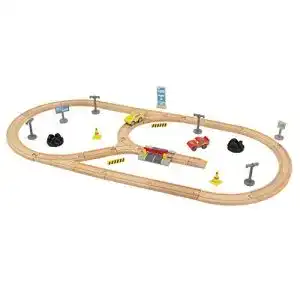 Autorennbahn KidKraft 17213 Disney Pixar Cars 3 Set aus Holz