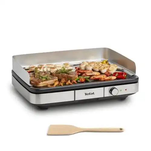 Tefal-Elektrogrill Tefal Maxi Plancha Elektro-Tischgrill CB690D