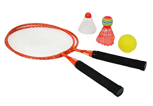 Badmintonschläger Kinder Simba Símba 107416169 – Set, 2-sort