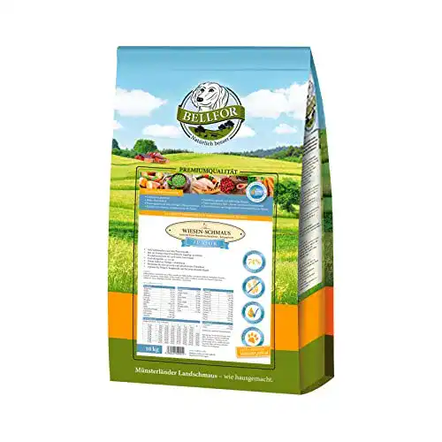 Bellfor-Hundefutter Bellfor Wiesen Schmaus Junior, Huhn, 10 Kg