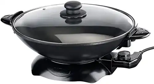 Elektro-Wok Rosenstein & Söhne Elektro Wok: mit Thermostat