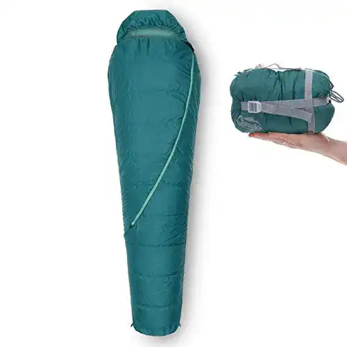 Ultraleicht-Schlafsack qeedo Sommer-Schlafsack Light Hitazo