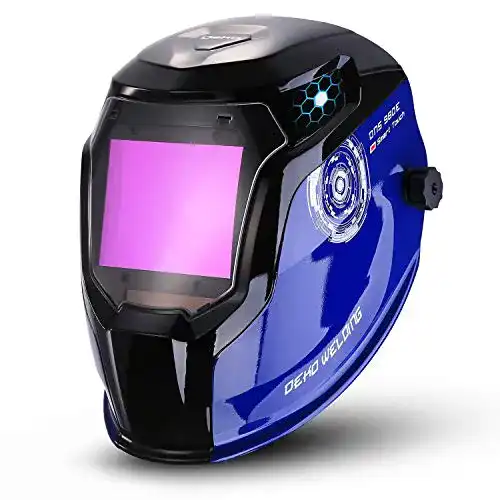 Schweißhelm DEKO Solar angetriebene Schweißmaske Automatisch