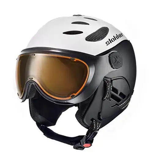 Skihelm mit Visier Slokker BALO Visor Polar-PHOTOCHROM
