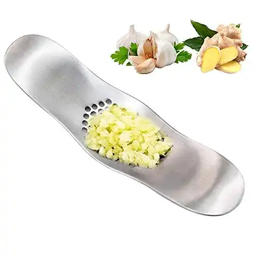 Knoblauchwippe THETAG Knoblauchpresse Edelstahl Rostfrei