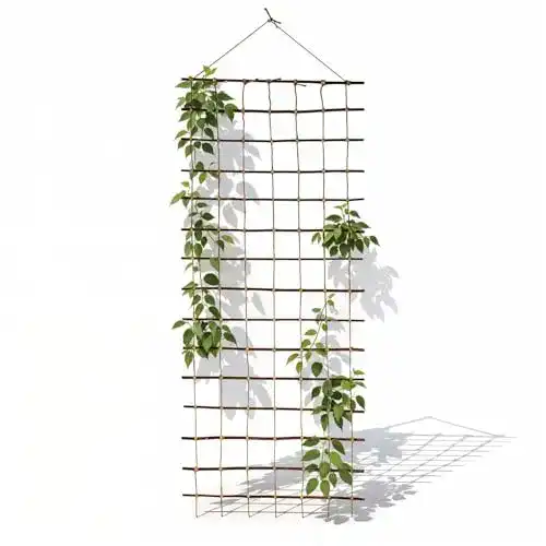 Rankgitter (Holz) Floranica ® Rankhilfe | Rankgitter | Länge 200cm