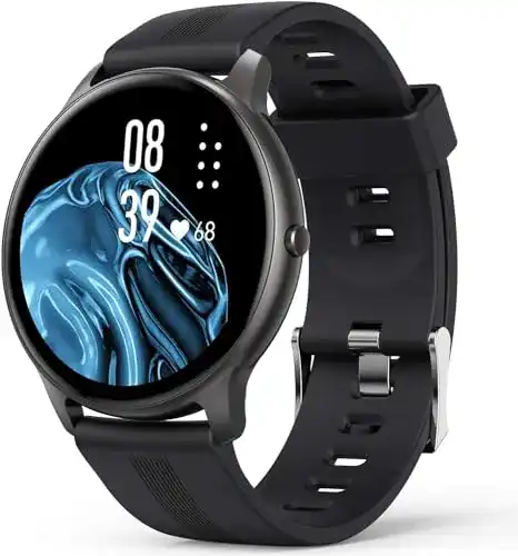 Smartwatch (rund) AGPTEK, 1,3 Zoll runde Armbanduhr