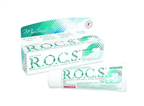Remineralisierende Zahncreme rocs R.O.C.S. Remineralisierungsgel