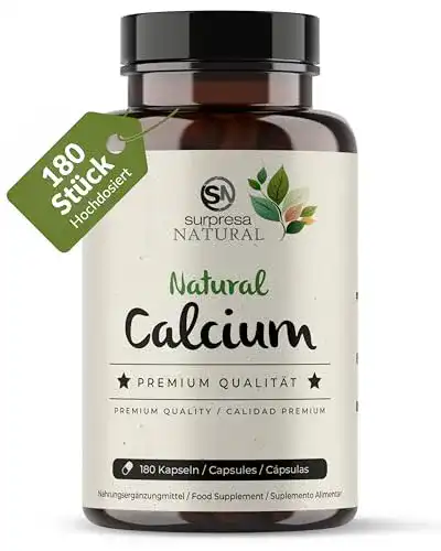 Calcium Surpresa Natural ® Natural, 180 hochdosierte Kapseln